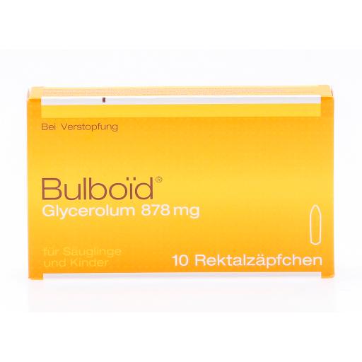 Bulboïd, suppositoires, laxatif rectal. | abilis.ch