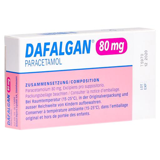 Dafalgan 80 Mg Suppositoires Lors De Douleurs Ou Fievre Abilis Ch