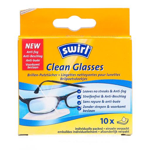 swirl Lingettes nettoyantes pour lunettes