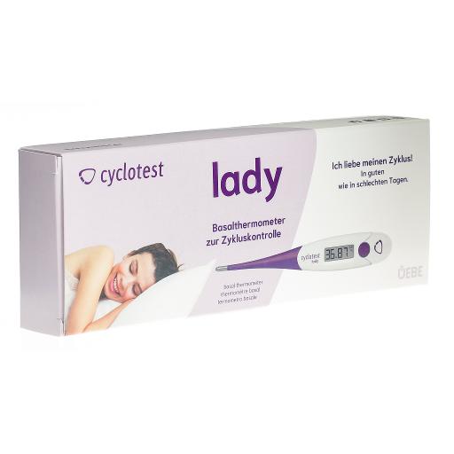 Cyclotest Lady thermomètre : observation du cycle
