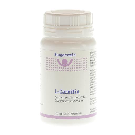 l carnitin burgerstein Burgerstein L-Carnitin comprimés, complément alimentaire