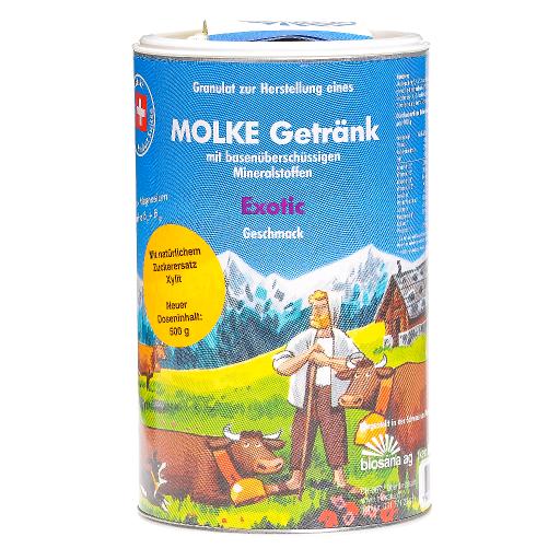 Biosana petit lait granules éxotique boîte 500g abilis.ch