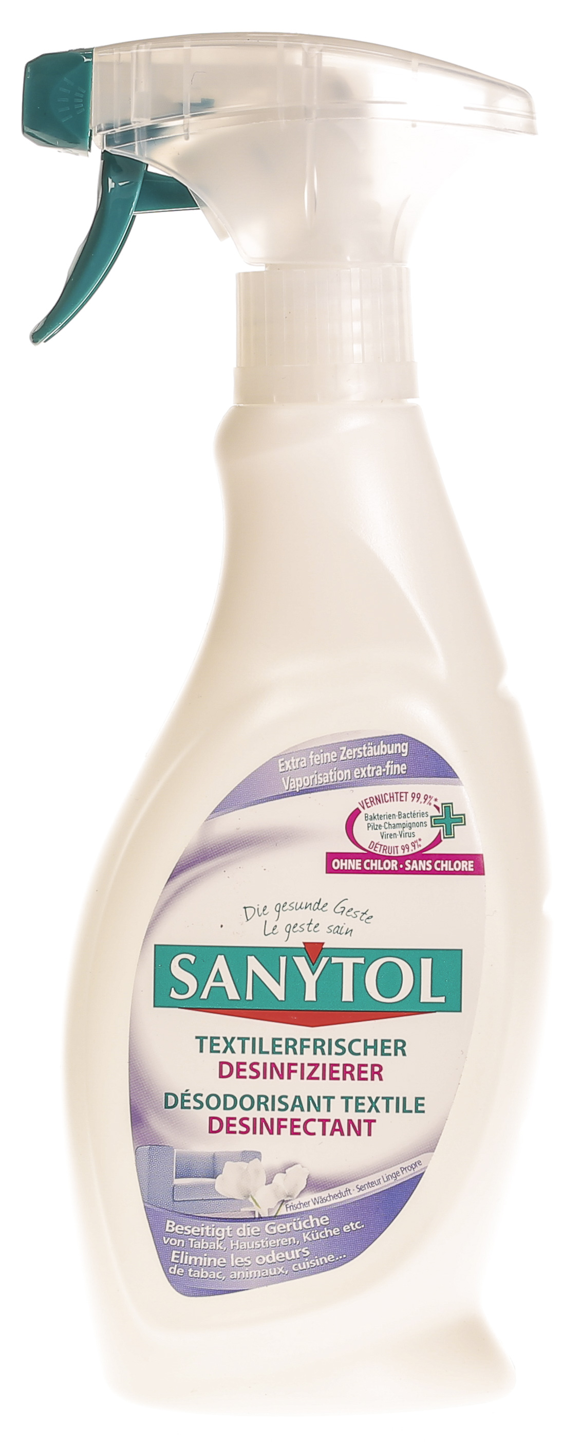 Sanytol désinfectant désodorisant textile: propreté textile assurée