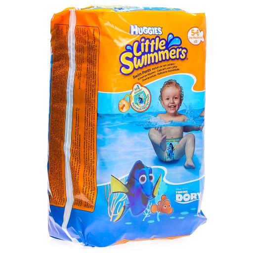 Huggies Little Swimmers couche grand 5-6 11 pièces: un bain en toute  sécurité.