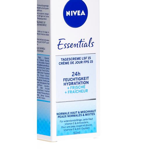 Nivea Essentials 24h hydratation+fraîch crème jour