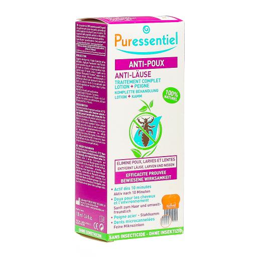 Repulsif Poux - Prévention - Puressentiel - 75 ml - Puressentiel