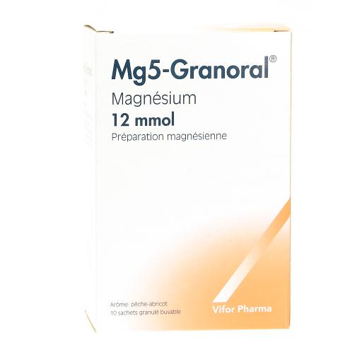 MG5-Granoral granulé, médicament à base de magnésium | abilis.ch
