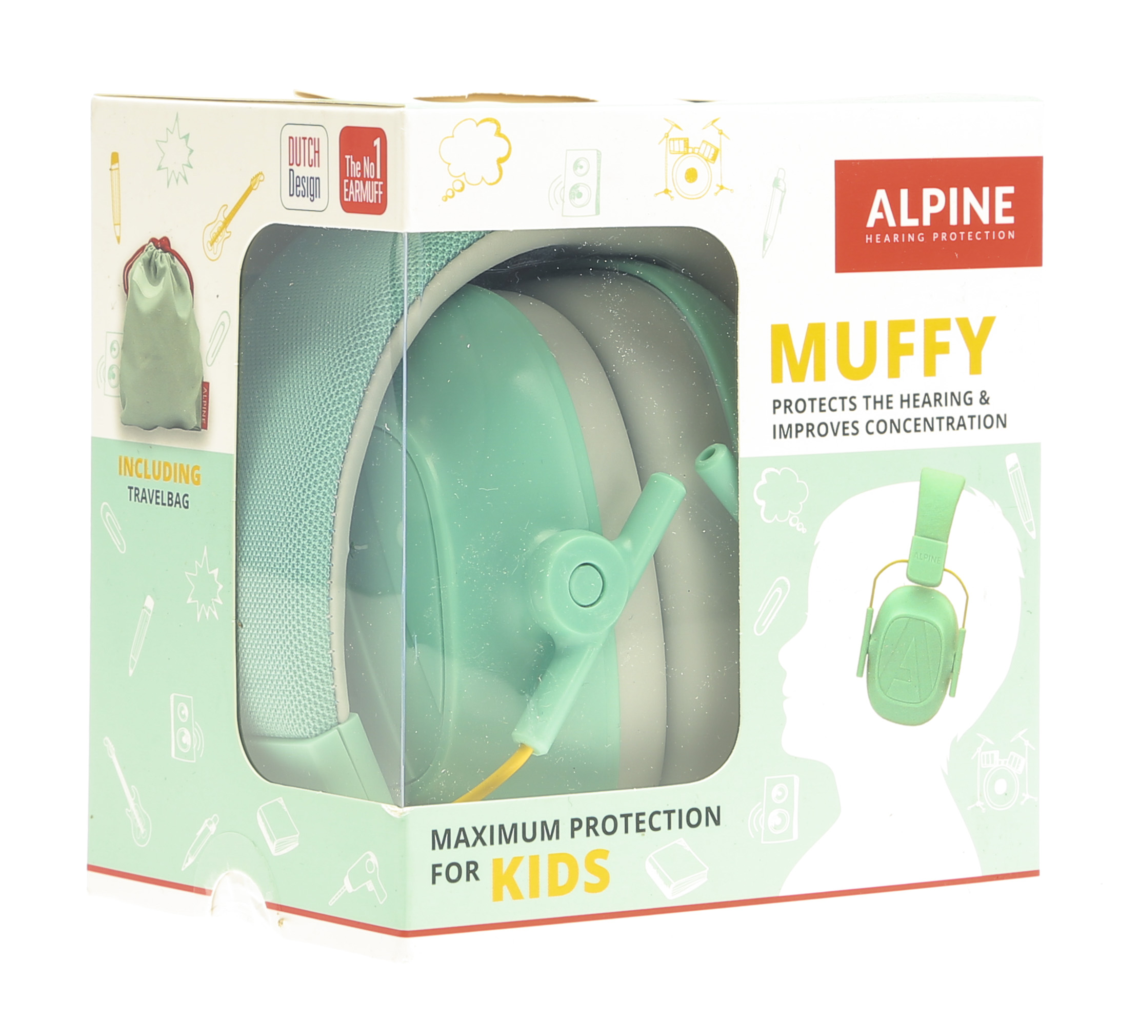 Alpine Muffy, casque anti-bruit