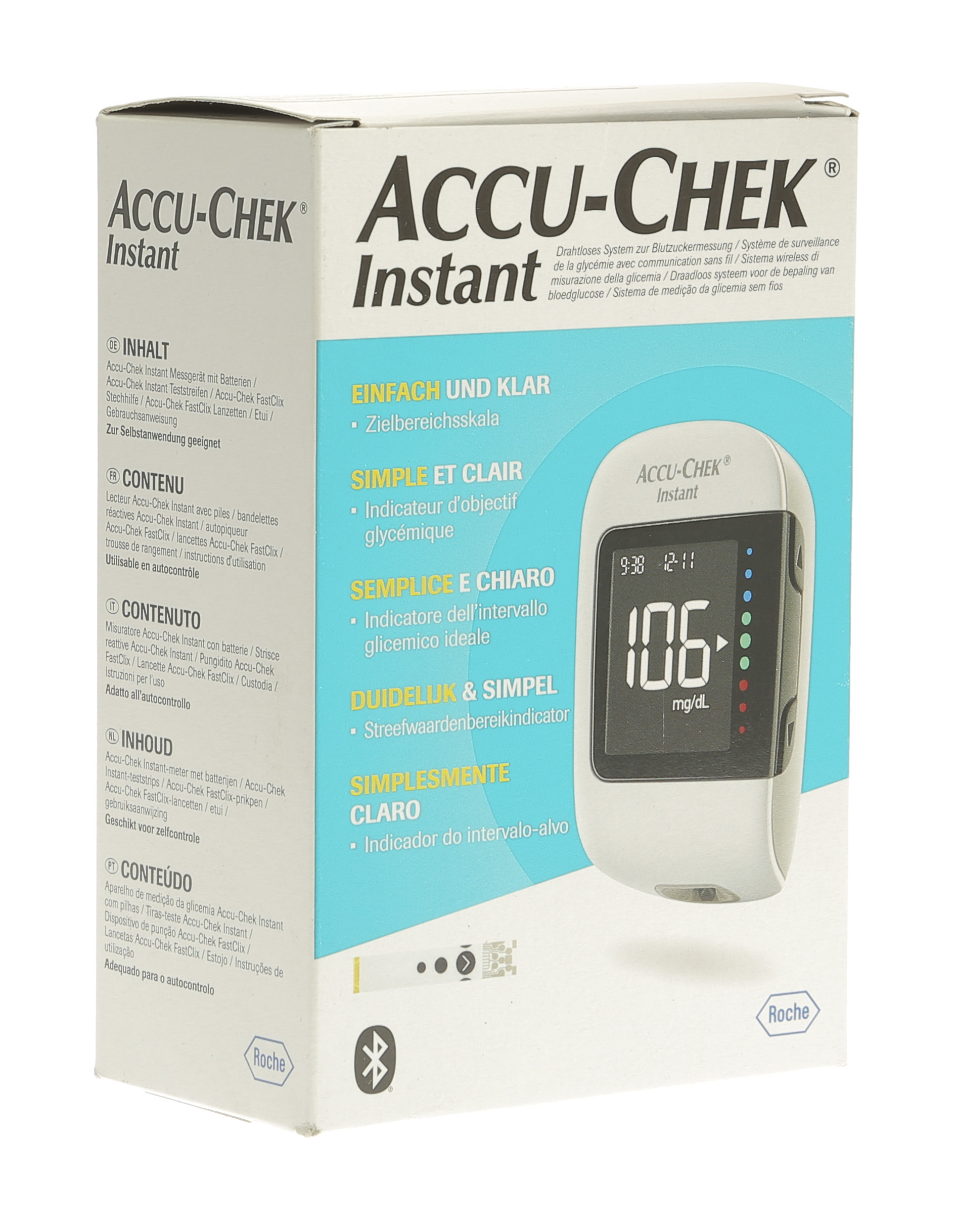 Set lecteur de glycémie - Accu Chek Instant