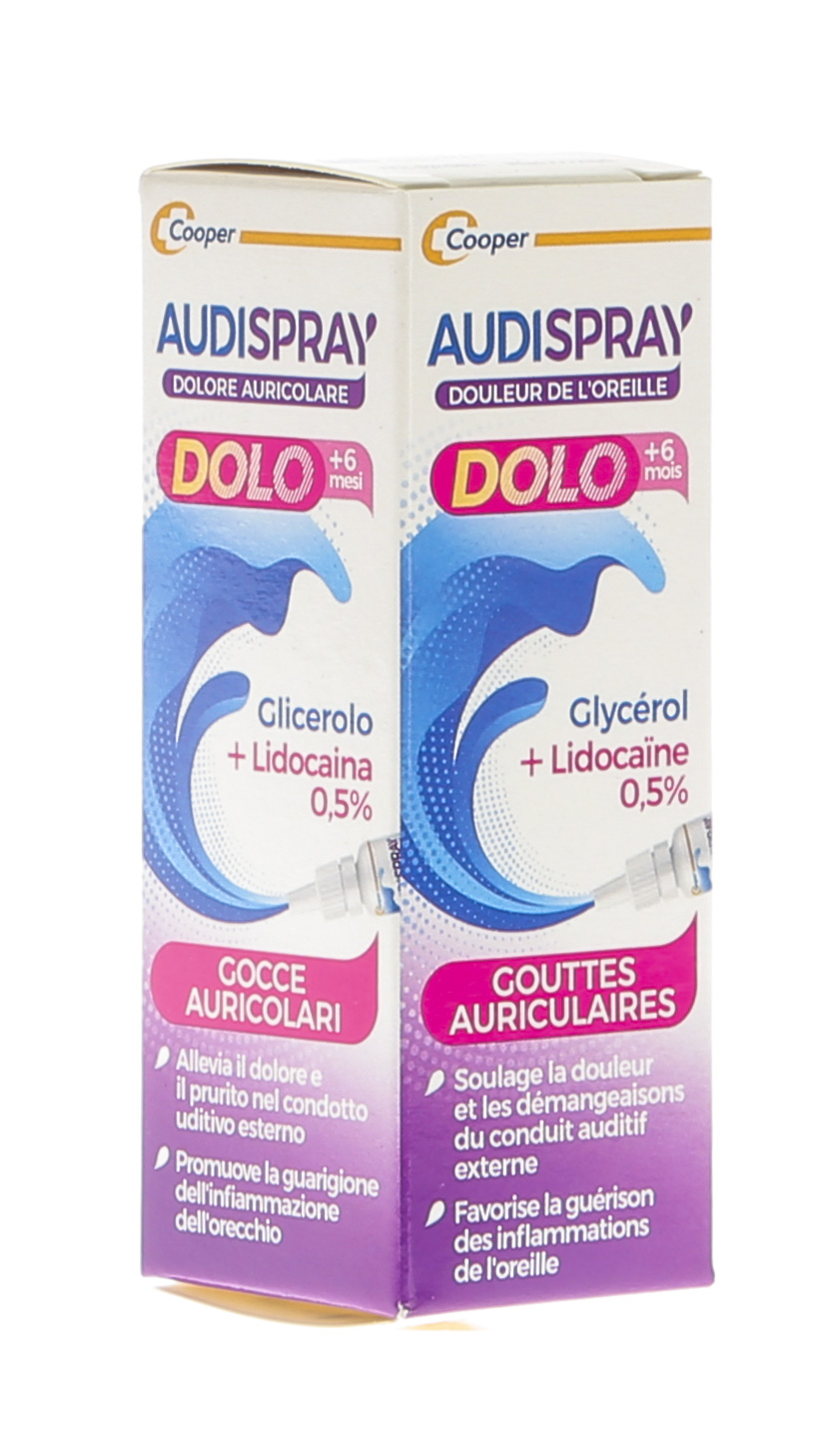 Audispray Dolo, soulager les douleurs d'oreille